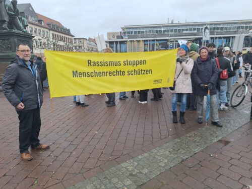 Amnestygruppe am 6. Jahrestag