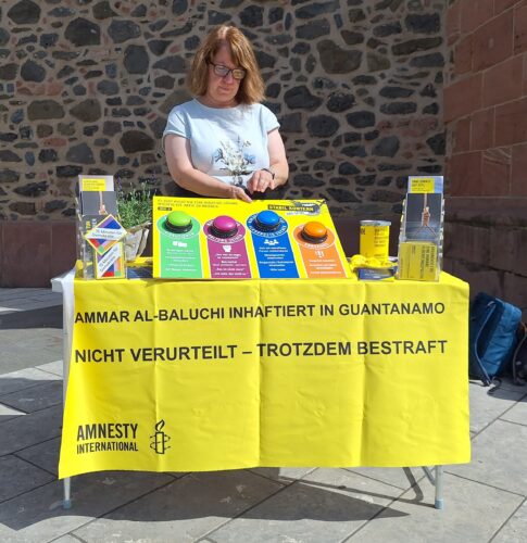 Stand auf Tauschmarkt