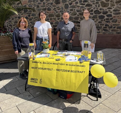 Stand auf Tauschmarkt
